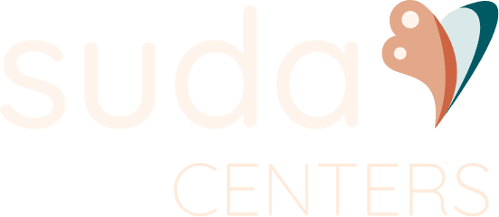 Suda Centers logo on dark